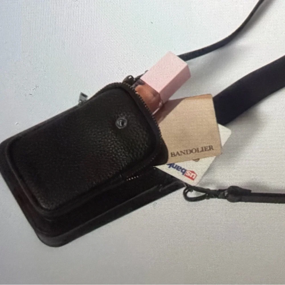 Black Leather Bandolier Hailey Holster - Picture 3 of 6